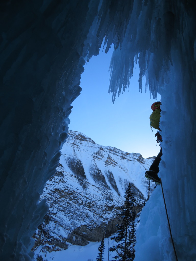 Brent mounts onto the third pitch.